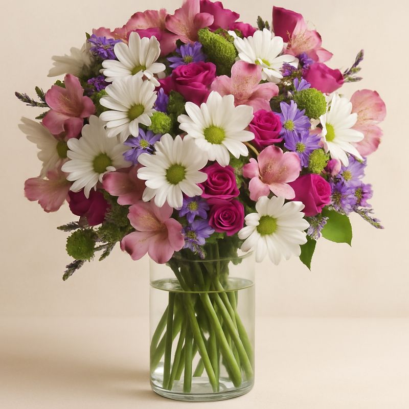 Sweet Ribbon Posy